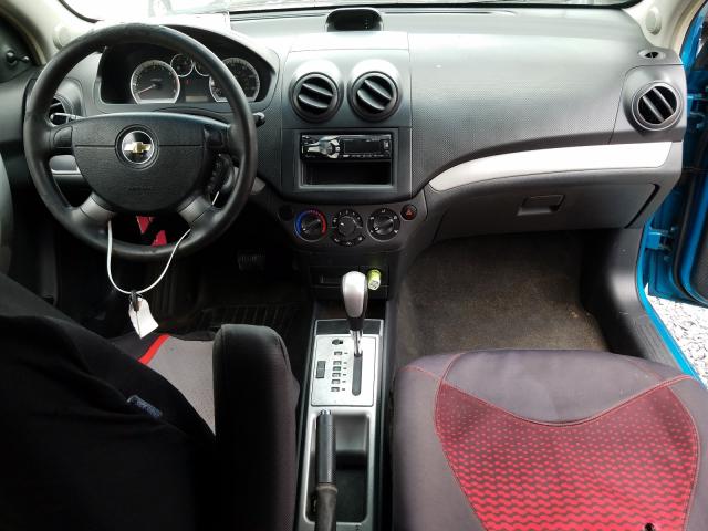 KL1TD66E49B343314 - 2009 CHEVROLET AVEO LS  ფოტო 9
