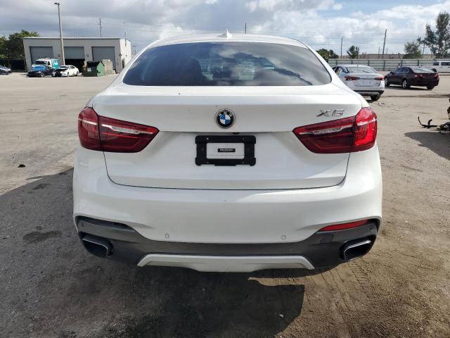 5UXKU2C55J0X51028 - 2018 BMW X6 XDRIVE35I WHITE photo 6