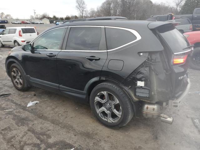 5J6RW1H83KA004881 - 2019 HONDA CR-V EXL BLACK photo 2