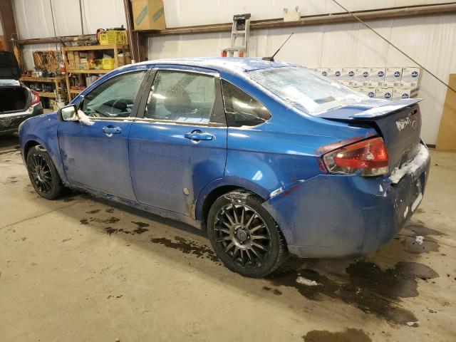 1FAHP3GN3AW152215 - 2010 FORD FOCUS SES BLUE photo 2