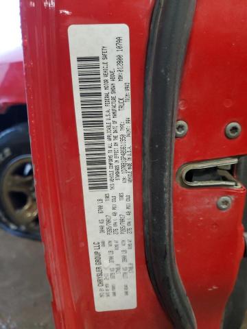 1D7RB1GP4BS611950 - 2011 DODGE RAM 1500 RED photo 12