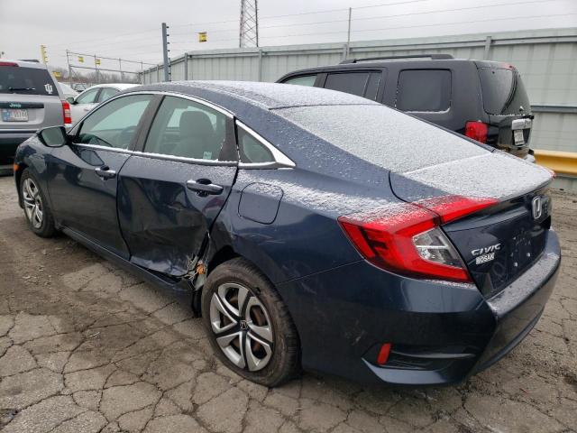 19XFC2F52HE074166 - 2017 HONDA CIVIC LX BLUE photo 2