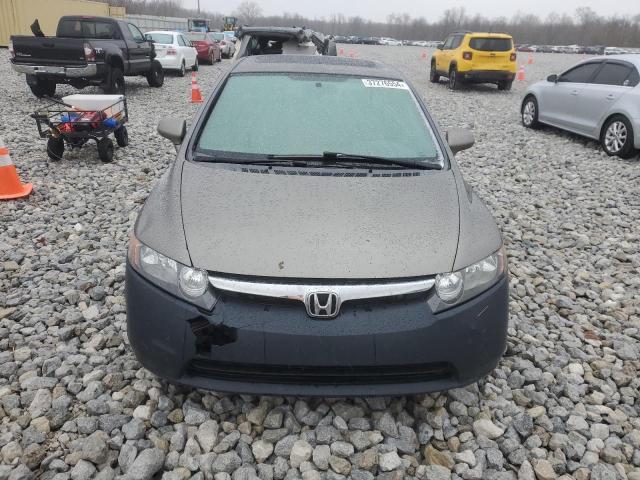 1HGFA16888L014735 - 2008 HONDA CIVIC EX GRAY photo 5