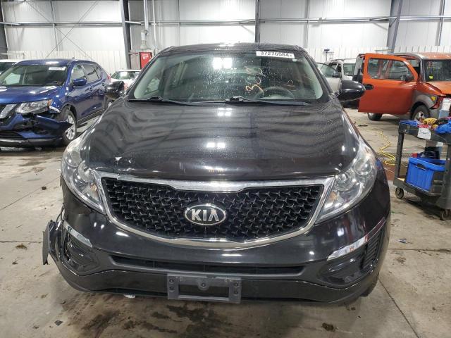 KNDPBCACXF7686681 - 2015 KIA SPORTAGE LX BLACK photo 5