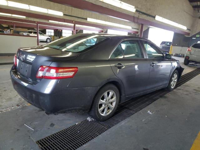 4T4BF3EK2BR124321 - 2011 TOYOTA CAMRY BASE GRAY photo 3