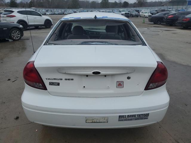 1FAFP55U24A123741 - 2004 FORD TAURUS SES WHITE photo 6