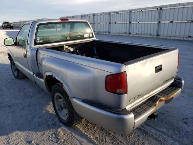 1GCCS1449V8136260 - 1997 CHEVROLET S TRUCK S10 SILVER photo 3