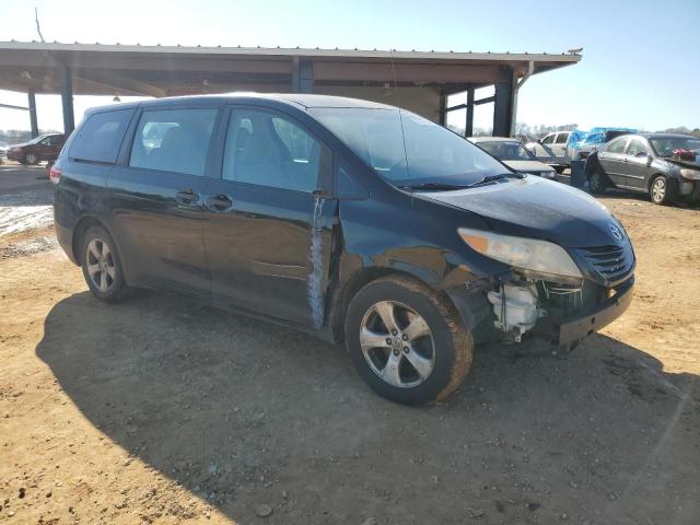 5TDZK3DC5BS021613 - 2011 TOYOTA SIENNA BLACK photo 4