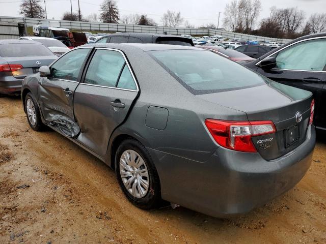 4T4BF1FK8CR230339 - 2012 TOYOTA CAMRY BASE GRAY photo 2