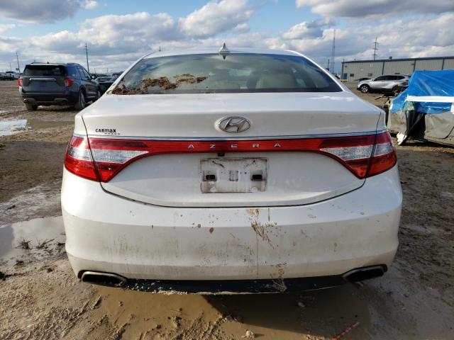 KMHFH4JG7FA434484 - 2015 HYUNDAI AZERA LIMITED WHITE photo 6