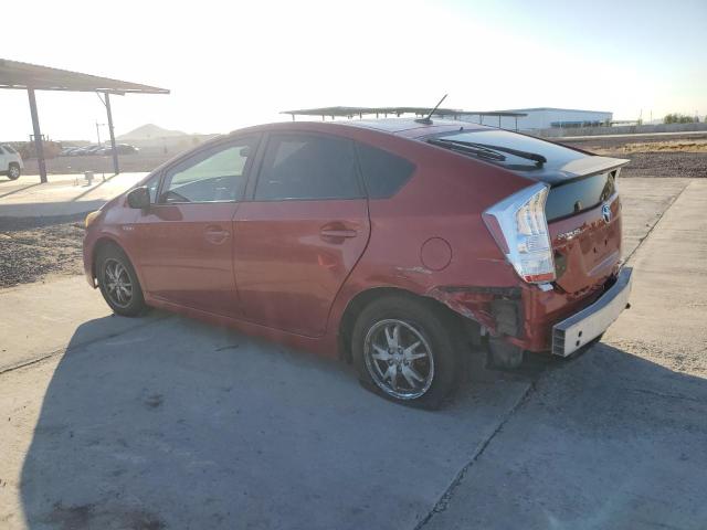 JTDKN3DU0A1312405 - 2010 TOYOTA PRIUS RED photo 2