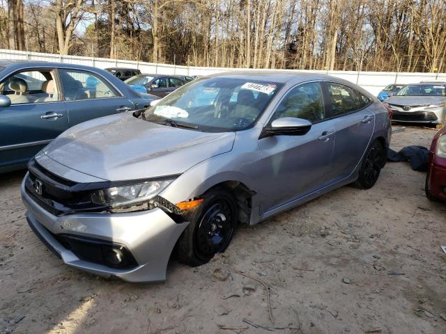2HGFC2F87LH517792 - 2020 HONDA CIVIC SPORT 银色 照片 1