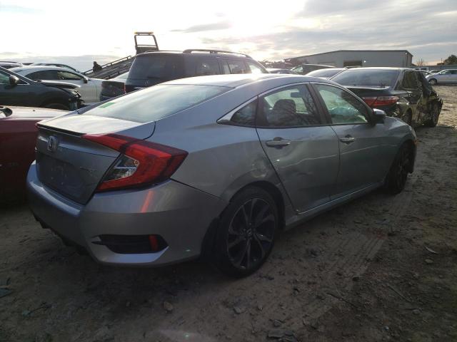 2HGFC2F87LH517792 - 2020 HONDA CIVIC SPORT SILVER photo 3