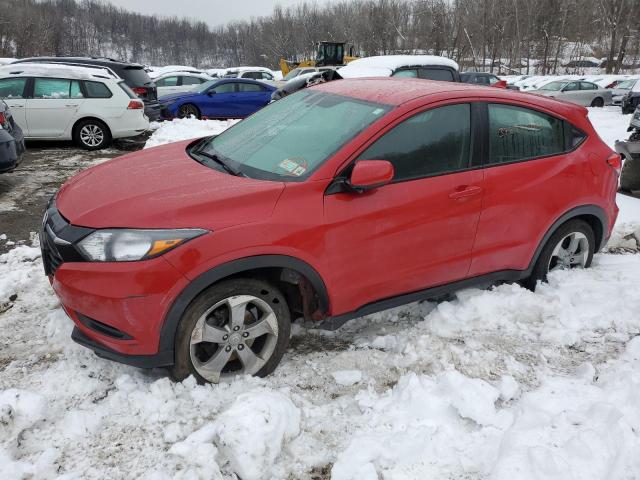 3CZRU6H34JG700379 - 2018 HONDA HR-V LX RED photo 1