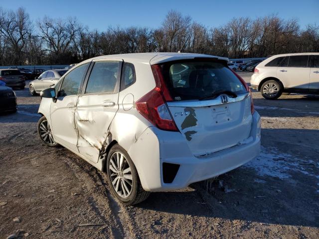 3HGGK5H87FM756058 - 2015 HONDA FIT EX WHITE photo 3