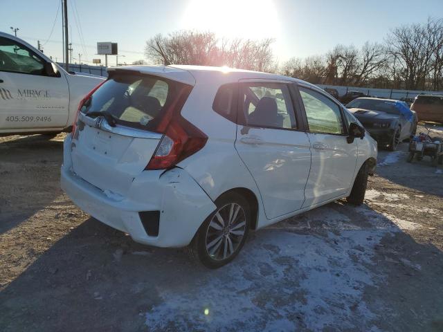 3HGGK5H87FM756058 - 2015 HONDA FIT EX WHITE photo 4