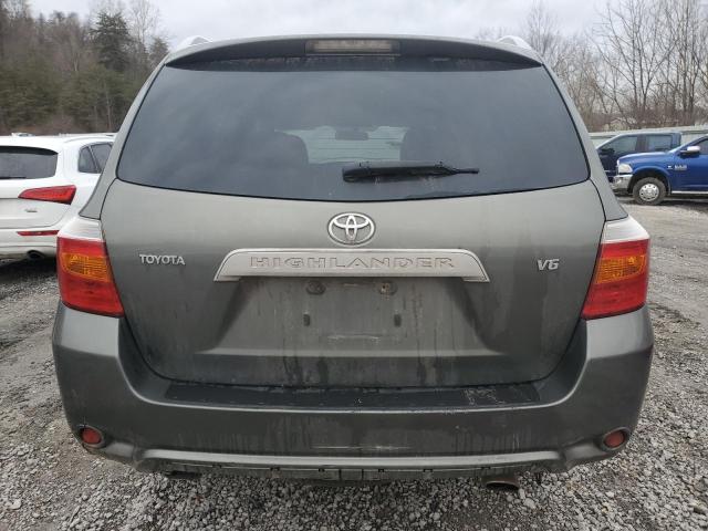 JTEDS41AX82055464 - 2008 TOYOTA HIGHLANDER GRAY photo 6