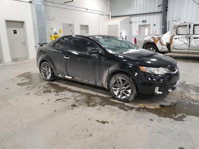 KNAFW6A39B5415258 - 2011 KIA FORTE SX BLACK photo 4