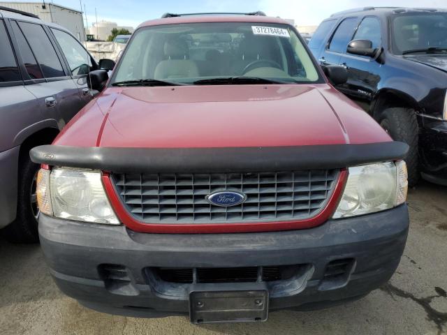 1FMZU72K43ZA40144 - 2003 FORD EXPLORER XLS MAROON photo 5