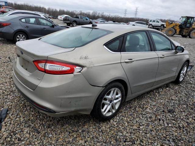 3FA6P0H72GR105856 - 2016 FORD FUSION SE GOLD photo 3