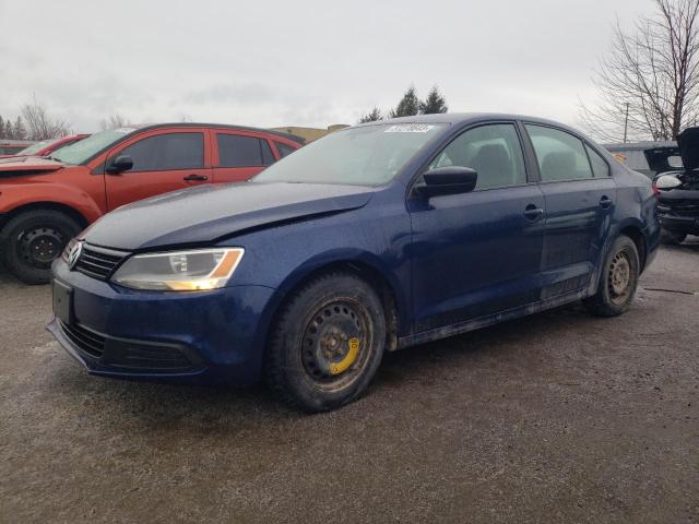 3VW2K7AJ9DM375422 - 2013 VOLKSWAGEN JETTA BASE BLUE photo 1