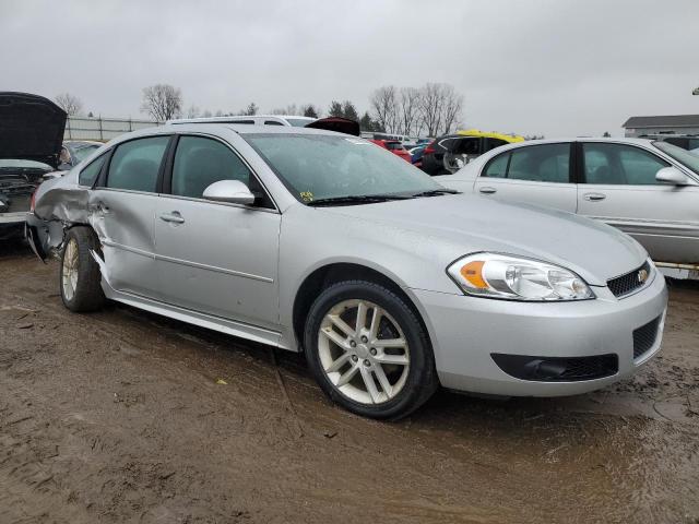 2G1WC5E38D1112338 - 2013 CHEVROLET IMPALA LTZ SILVER photo 4