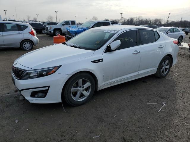 KNAGM4A75E5488830 - 2014 KIA OPTIMA LX WHITE photo 1