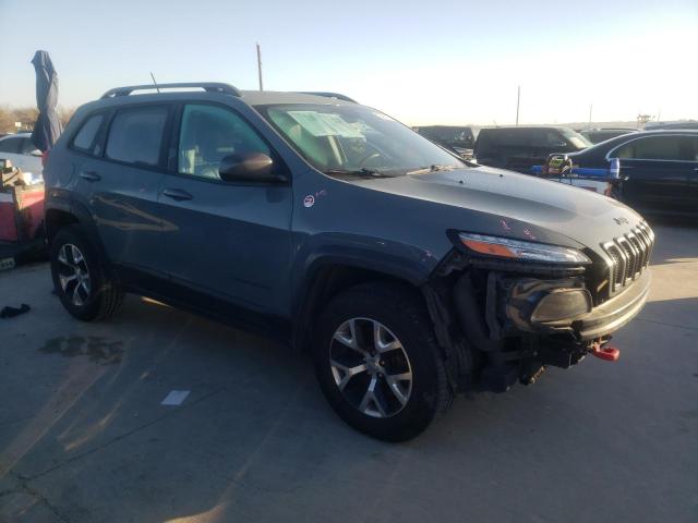 1C4PJMBS5EW145573 - 2014 JEEP CHEROKEE TRAILHAWK GRAY photo 4