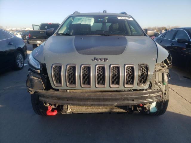 1C4PJMBS5EW145573 - 2014 JEEP CHEROKEE TRAILHAWK GRAY photo 5