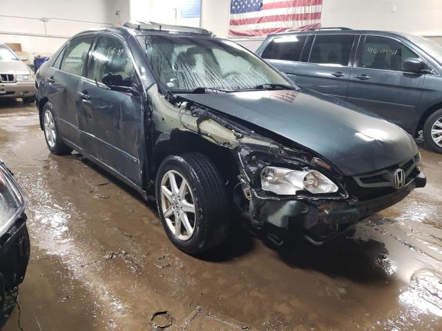 1HGCM66534A001846 - 2004 HONDA ACCORD EX GRAY photo 4