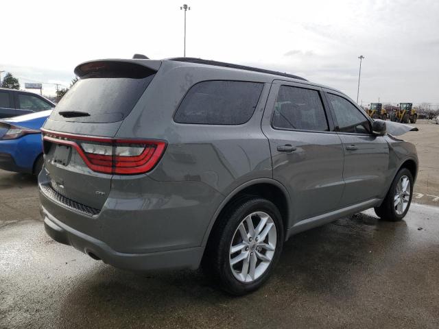 1C4RDJDG4PC573808 - 2023 DODGE DURANGO GT GRAY photo 3