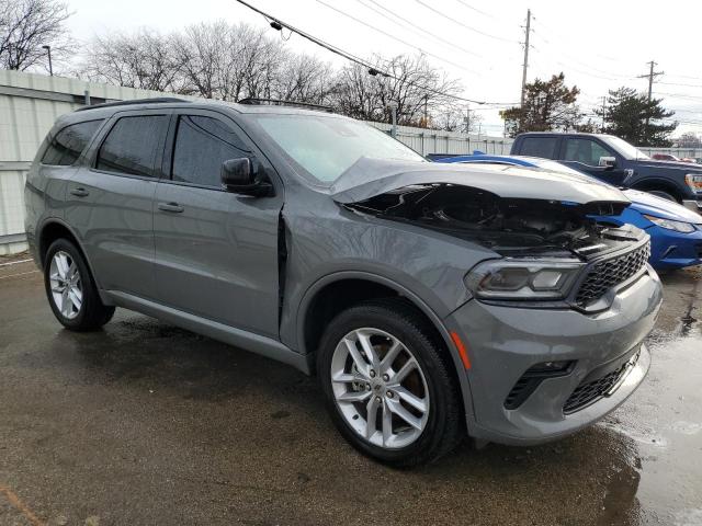 1C4RDJDG4PC573808 - 2023 DODGE DURANGO GT GRAY photo 4