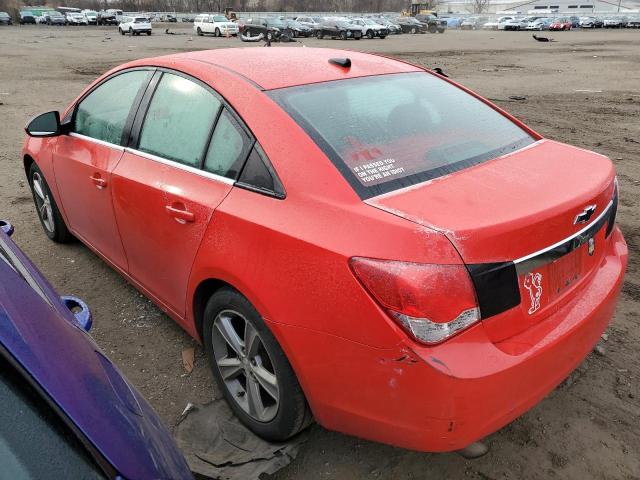 1G1PE5SB9E7403610 - 2014 CHEVROLET CRUZE LT RED photo 2