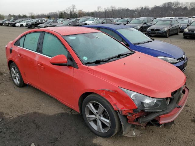 1G1PE5SB9E7403610 - 2014 CHEVROLET CRUZE LT RED photo 4