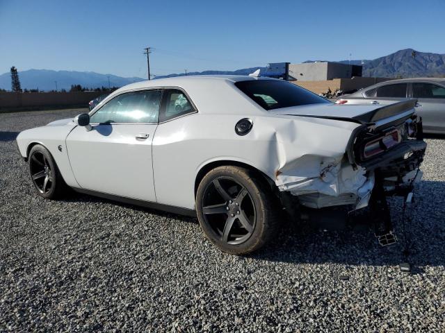 2C3CDZC93KH595901 - 2019 DODGE CHALLENGER SRT HELLCAT WHITE photo 2