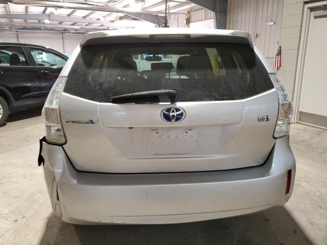 JTDZN3EU1C3178878 - 2012 TOYOTA PRIUS V SILVER photo 6