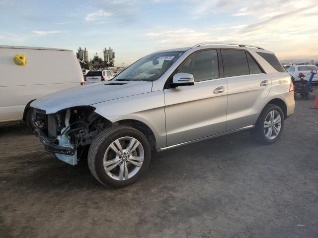 4JGDA5HB8DA136437 - 2013 MERCEDES-BENZ ML 350 4MATIC SILVER photo 1