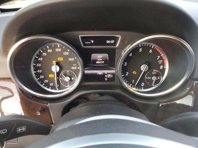 4JGDA5HB8DA136437 - 2013 MERCEDES-BENZ ML 350 4MATIC SILVER photo 9