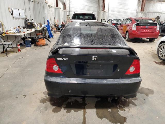 1HGEM21984L017315 - 2004 HONDA CIVIC EX BLACK photo 6