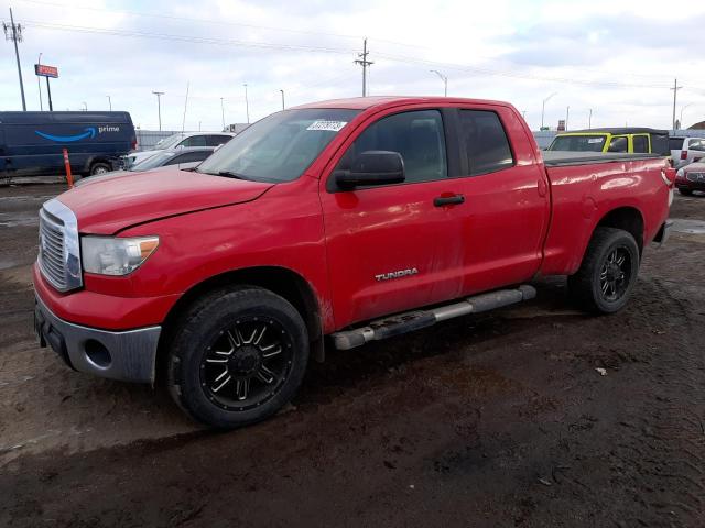 5TFUM5F10CX038164 - 2012 TOYOTA TUNDRA DOUBLE CAB SR5 RED photo 1