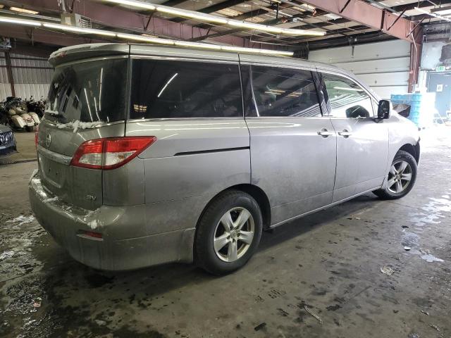 JN8AE2KP6D9060415 - 2013 NISSAN QUEST S SILVER photo 3