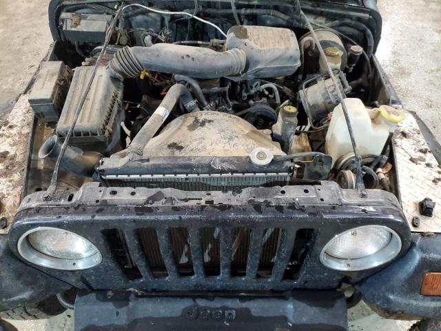 1J4FY29P2VP439482 - 1997 JEEP WRANGLER / SE BLACK photo 11