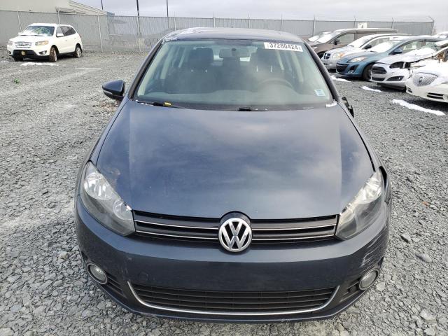 WVWDM7AJ5CW314279 - 2012 VOLKSWAGEN GOLF BLUE photo 5