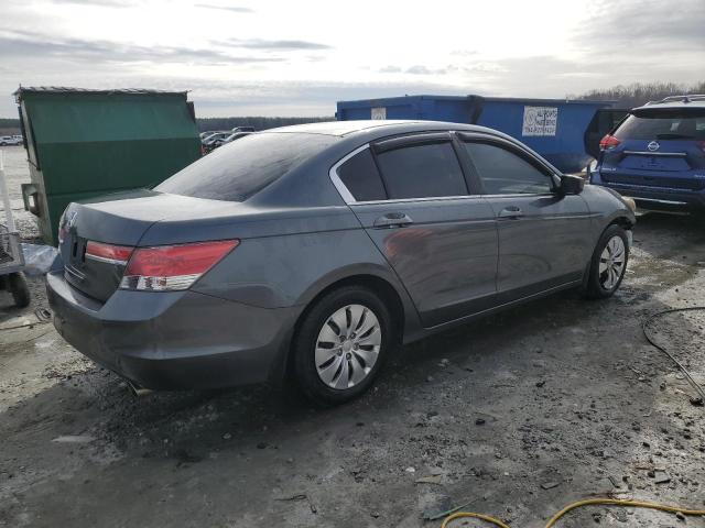 1HGCP2F31BA125058 - 2011 HONDA ACCORD LX GRAY photo 3