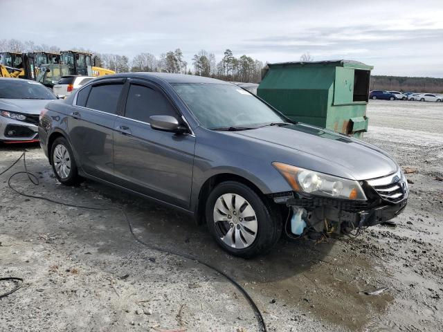 1HGCP2F31BA125058 - 2011 HONDA ACCORD LX GRAY photo 4