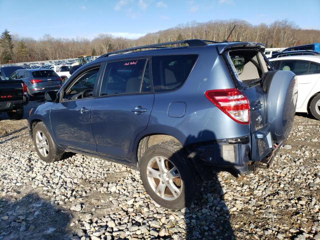 2T3BF4DV3CW231320 - 2012 TOYOTA RAV4 BLUE photo 2