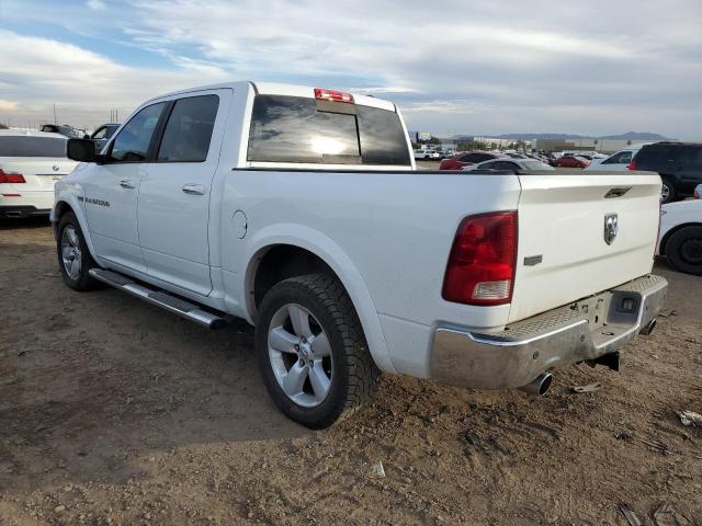 1C6RD6NT9CS211831 - 2012 DODGE RAM 1500 LARAMIE WHITE photo 2