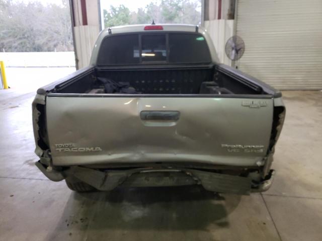 3TMJU4GN0EM162961 - 2014 TOYOTA TACOMA DOUBLE CAB PRERUNNER SILVER photo 6