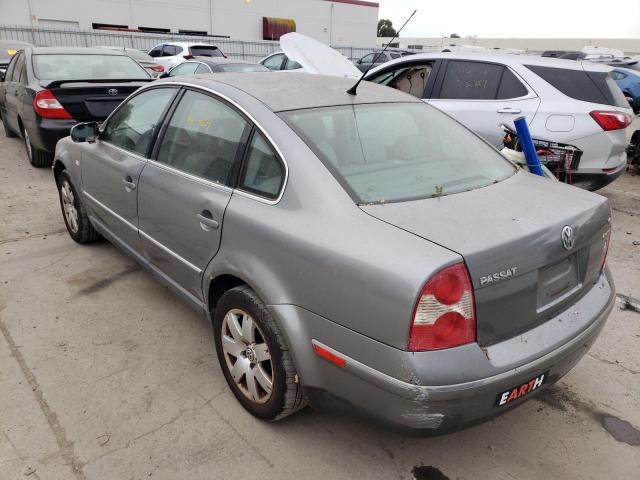 WVWTH63BX3P343478 - 2003 VOLKSWAGEN PASSAT GLX 4MOTION Gümüş foto 3