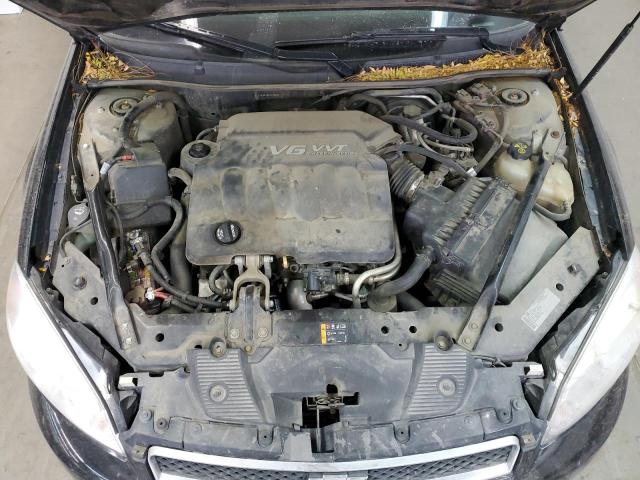 2G1WC5E37C1217855 - 2012 CHEVROLET IMPALA LTZ BLACK photo 11